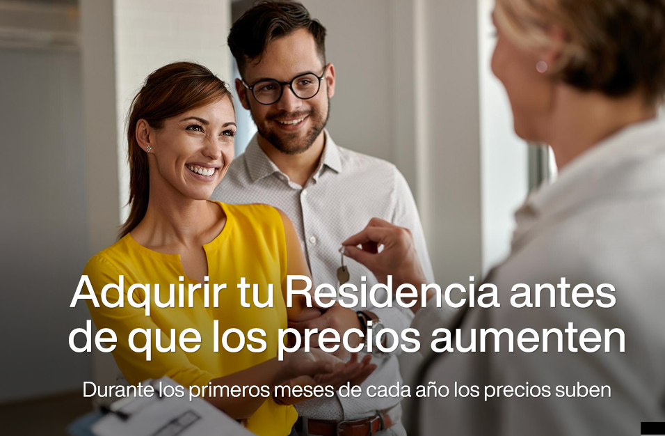 Comprar casas es cosa del pasado, invierte en seguridad, calidad y un mejor estilo de vida.